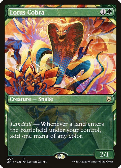 Lotus Cobra - Zendikar Rising Rare Card