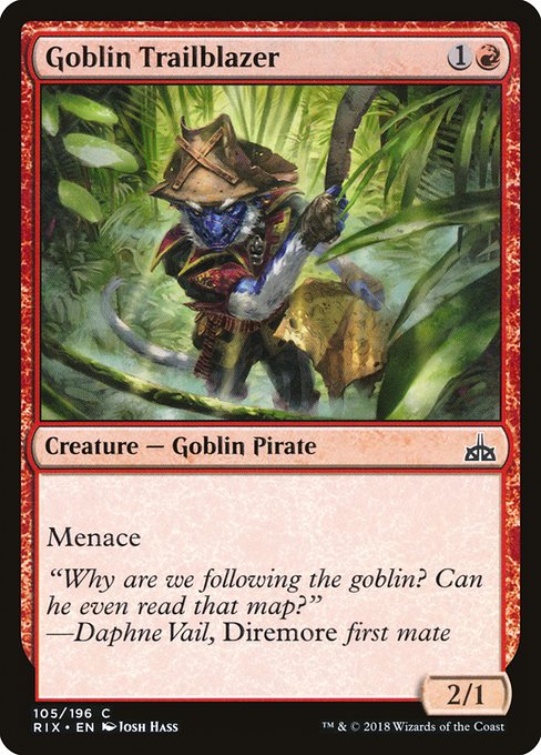 Goblin Trailblazer - Rivals of Ixalan Common Card