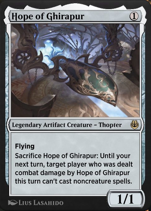 Hope of Ghirapur - Kaladesh Remastered Rare Card