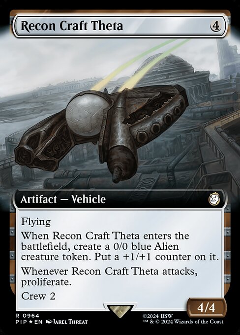 Recon Craft Theta - Fallout Rare Card