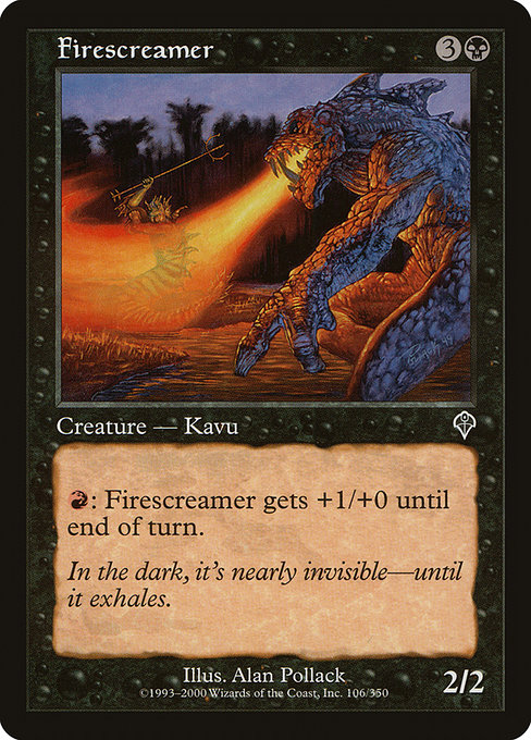 Firescreamer - Invasion Common Card