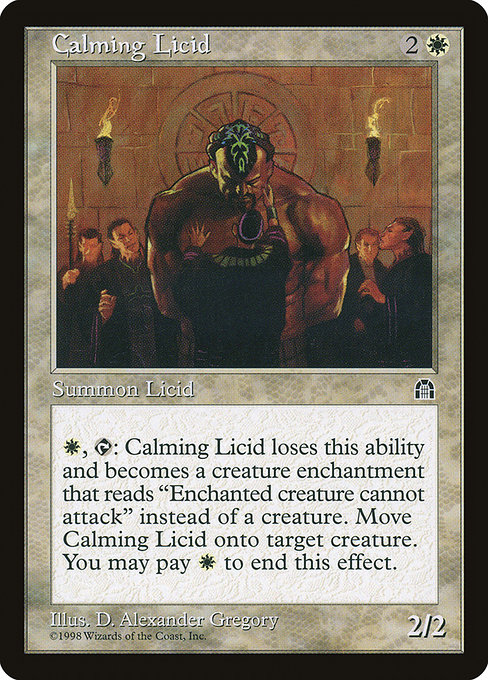 Calming Licid - Stronghold Uncommon Card