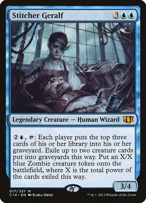 Stitcher Geralf - Commander 2014 Mythic Card