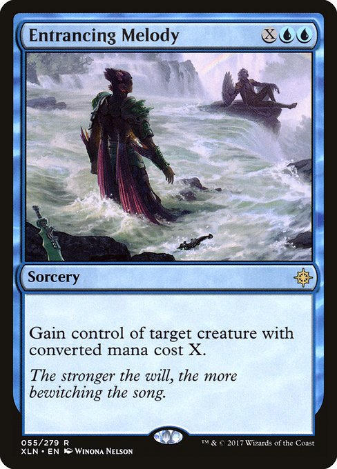 Entrancing Melody - Ixalan Rare Card