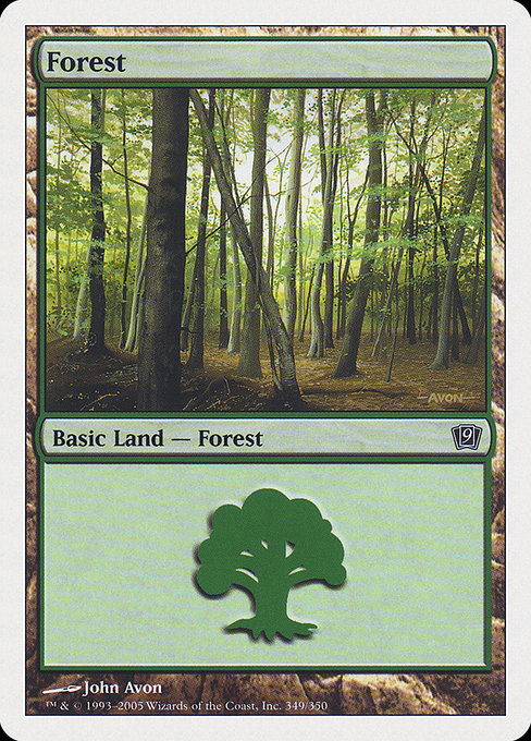Forest - Ninth Edition Common Card
