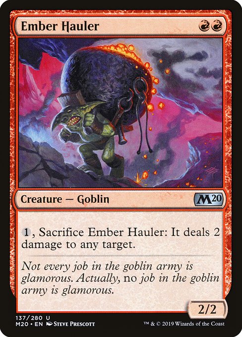 Ember Hauler - Core Set 2020 Uncommon Card
