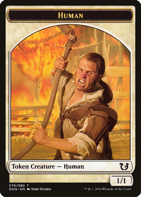 Human - Duel Decks: Blessed vs. Cursed Common Card