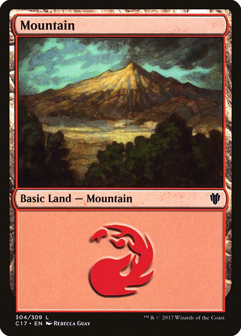 Mountain - Commander 2017 Common Card