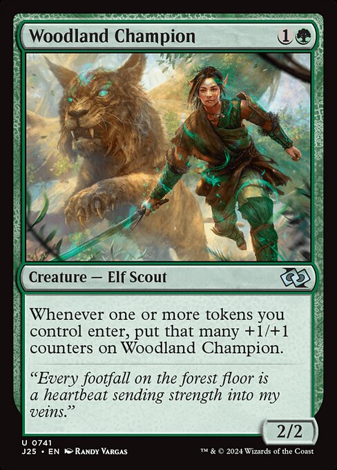 Woodland Champion - Foundations Jumpstart Uncommon Card