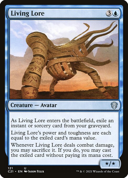 Living Lore - Commander 2021 Uncommon Card