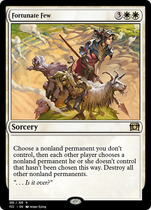 Fortunate Few - Treasure Chest Rare Card