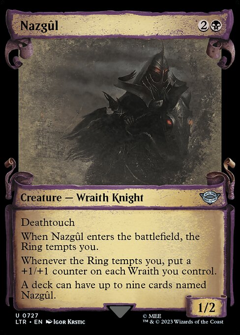 Nazgûl - The Lord of the Rings: Tales of Middle-earth Uncommon Card