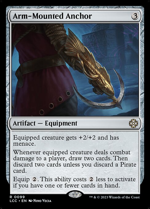 Arm-Mounted Anchor - The Lost Caverns of Ixalan Commander Rare Card