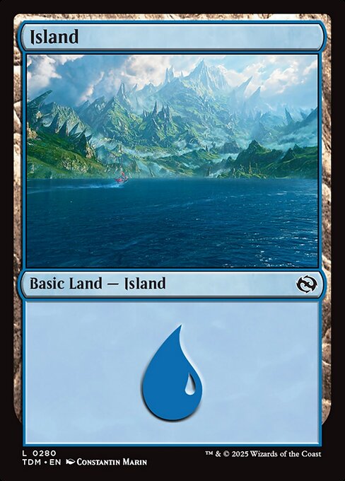 Island - Tarkir: Dragonstorm Common Card