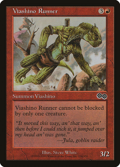 Viashino Runner - Urza's Saga Common Card