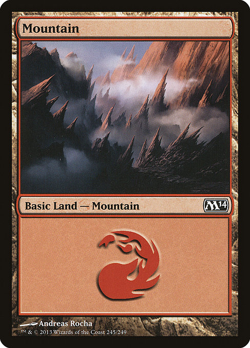 Mountain - Magic 2014 Common Card