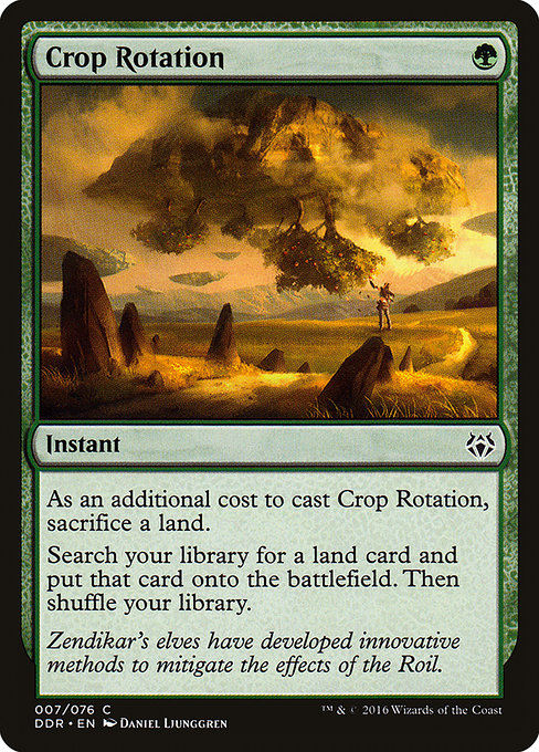 Crop Rotation - Duel Decks: Nissa vs. Ob Nixilis Common Card