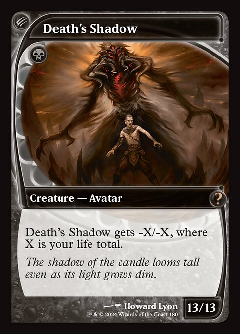 Death's Shadow - Mystery Booster 2 Rare Card