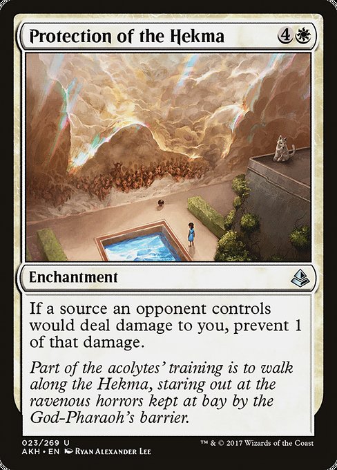 Protection of the Hekma - Amonkhet Uncommon Card