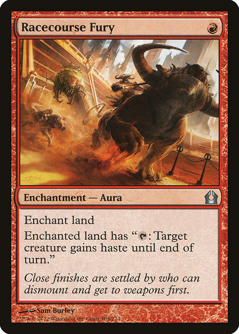 Racecourse Fury - Return to Ravnica Uncommon Card
