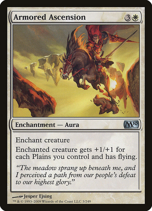 Armored Ascension - Magic 2010 Uncommon Card