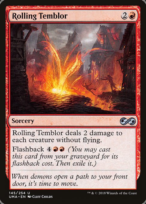 Rolling Temblor - Ultimate Masters Uncommon Card