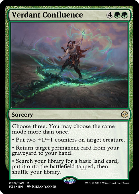 Verdant Confluence - Legendary Cube Prize Pack Rare Card