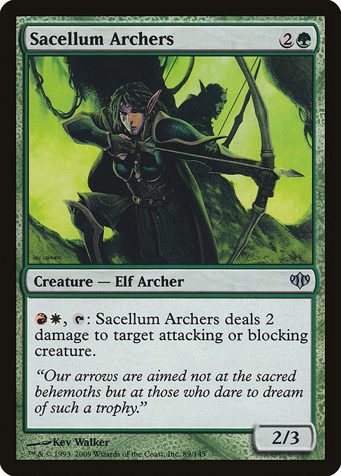 Sacellum Archers - Conflux Uncommon Card