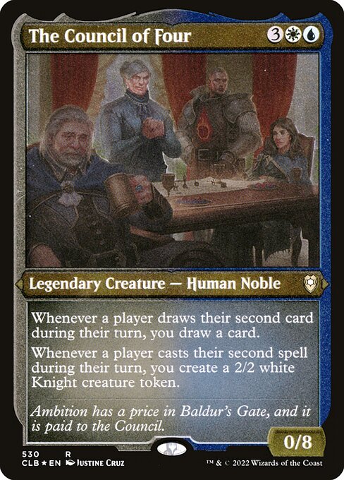 The Council of Four - Commander Legends: Battle for Baldur's Gate Rare Card