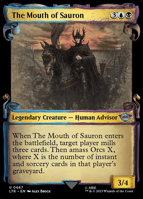 The Mouth of Sauron - The Lord of the Rings: Tales of Middle-earth Uncommon Card