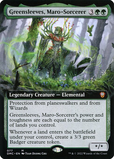 Greensleeves, Maro-Sorcerer - Dominaria United Commander Mythic Card