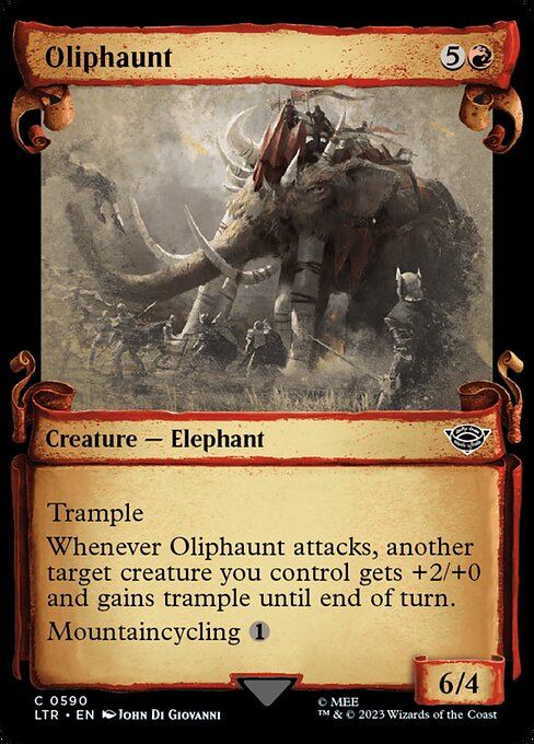 Oliphaunt - The Lord of the Rings: Tales of Middle-earth Common Card