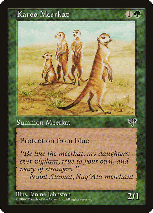 Karoo Meerkat - Mirage Uncommon Card