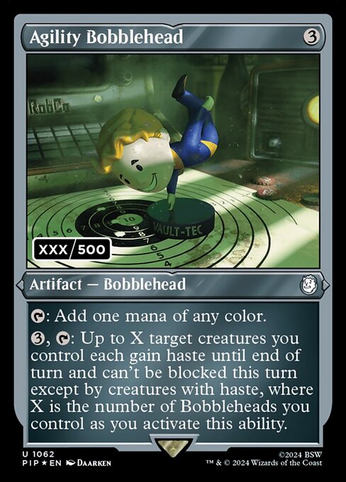 Agility Bobblehead - Fallout Uncommon Card