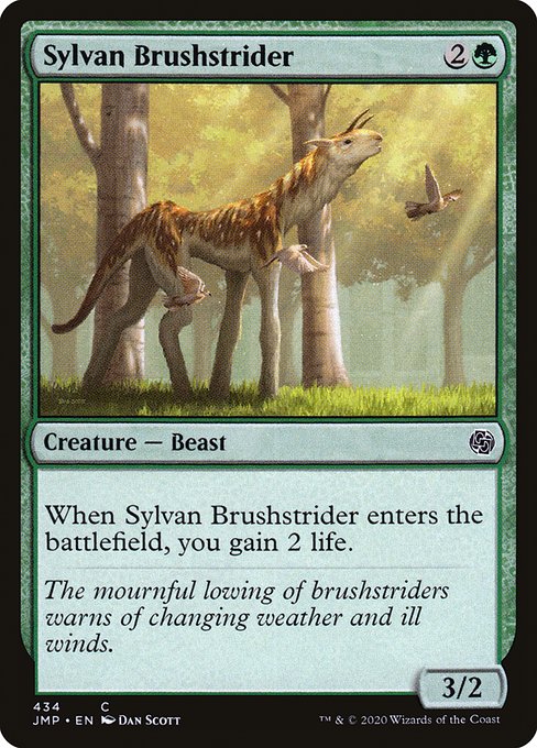 Sylvan Brushstrider - Jumpstart Common Card