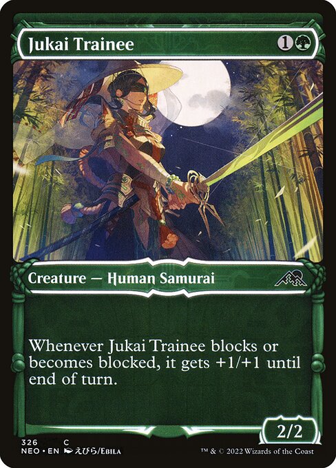 Jukai Trainee - Kamigawa: Neon Dynasty Common Card
