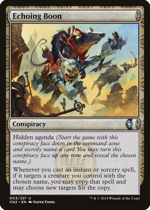 Echoing Boon - Conspiracy: Take the Crown Uncommon Card
