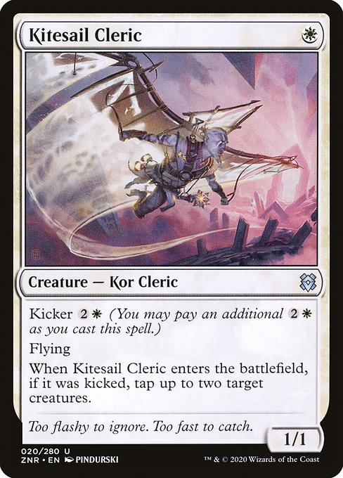 Kitesail Cleric - Zendikar Rising Uncommon Card