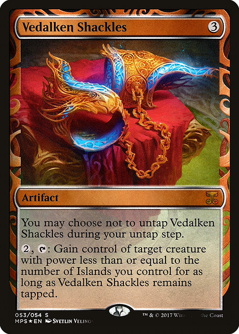 Vedalken Shackles - Kaladesh Inventions Special Card