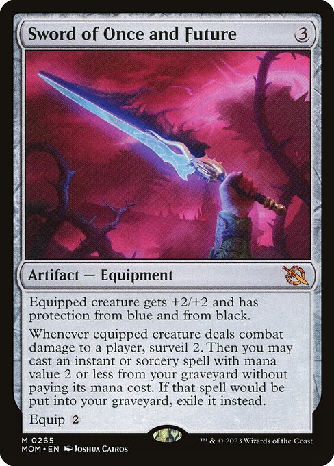 Sword of Once and Future - March of the Machine Mythic Card