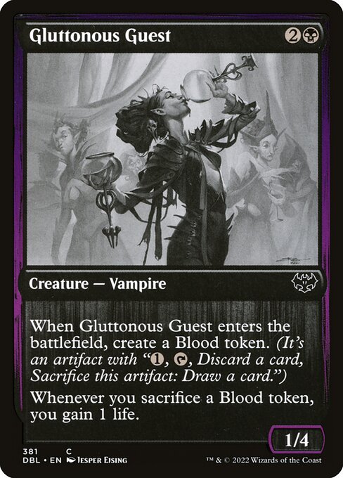 Gluttonous Guest - Innistrad: Double Feature Common Card