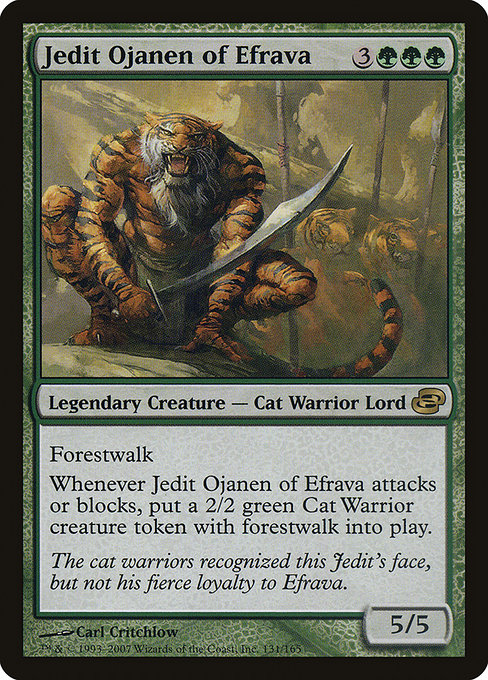 Jedit Ojanen of Efrava - Planar Chaos Rare Card