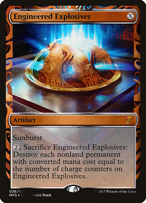 Engineered Explosives - Kaladesh Inventions Special Card