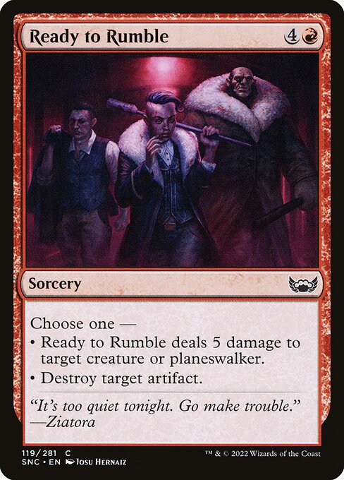 Ready to Rumble - Streets of New Capenna Common Card