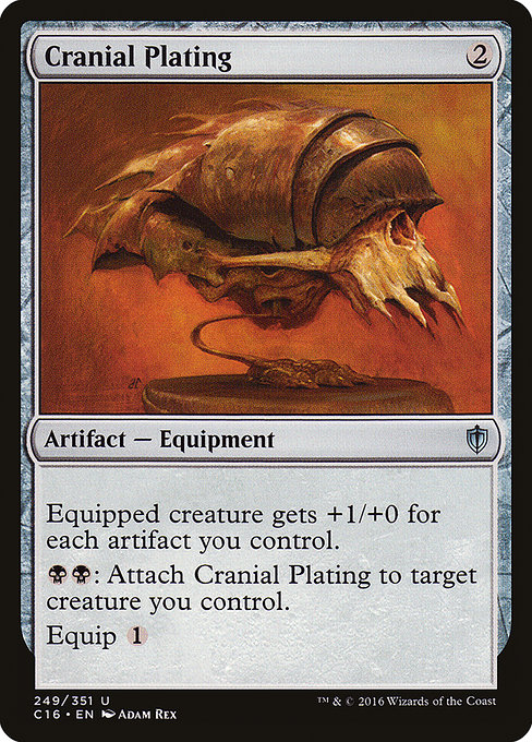 Cranial Plating - Commander 2016 Uncommon Card