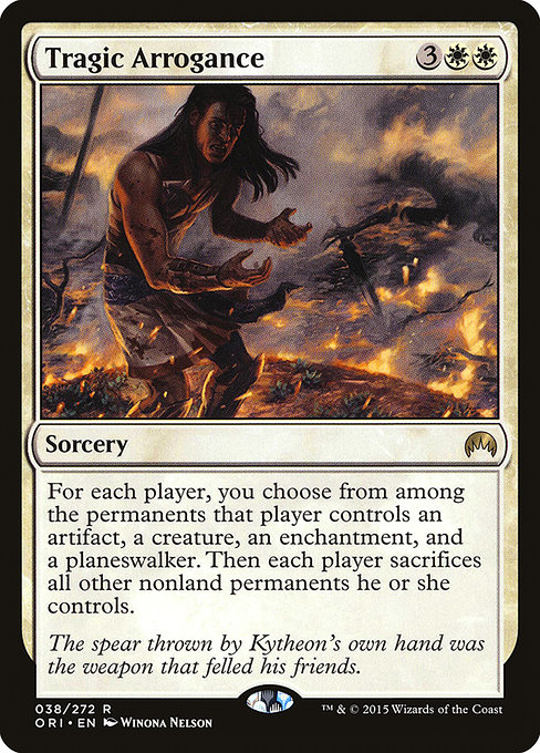 Tragic Arrogance - Magic Origins Rare Card