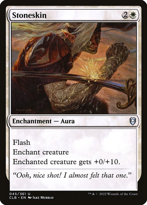 Stoneskin - Commander Legends: Battle for Baldur's Gate Uncommon Card