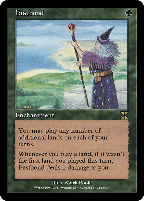 Fastbond - Masters Edition IV Rare Card