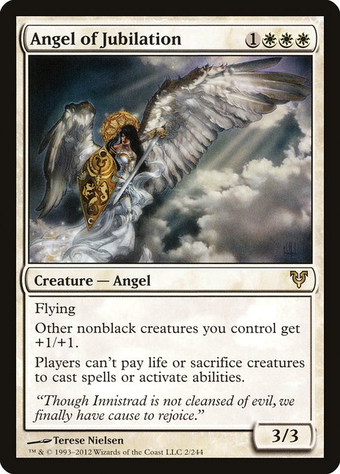 Angel of Jubilation - Avacyn Restored Rare Card