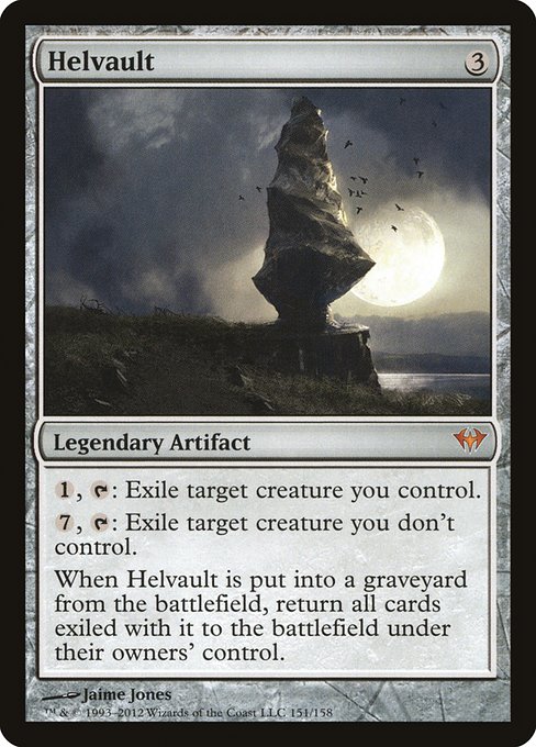 Helvault - Dark Ascension Mythic Card